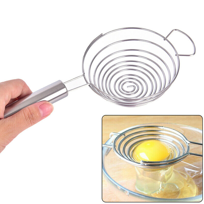 Stainless Steel Egg Yolk Separator Divider Hand Held for Making Cake sepa.l8
