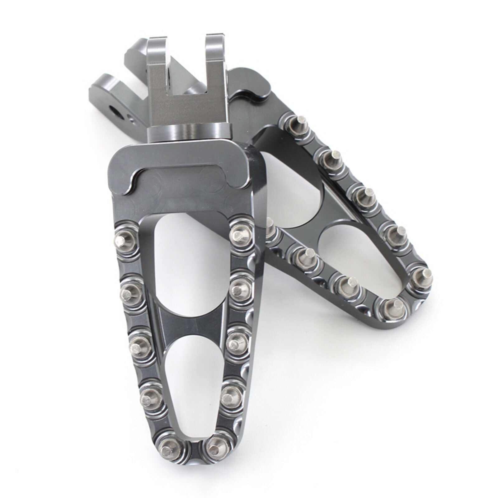 Foot Pegs Footrest Foot Pedals for Ducati 400 800 1100 15-20 Rear Titanium