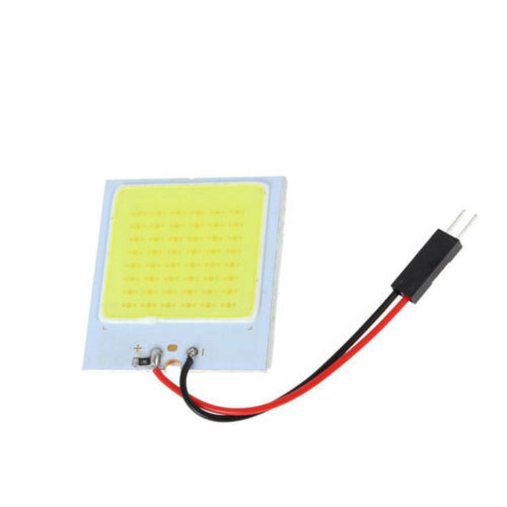 48 SMD COB LED T10 4W 12V White Light Car Interior Panel Lights Dome Lamp Bulbâ¤