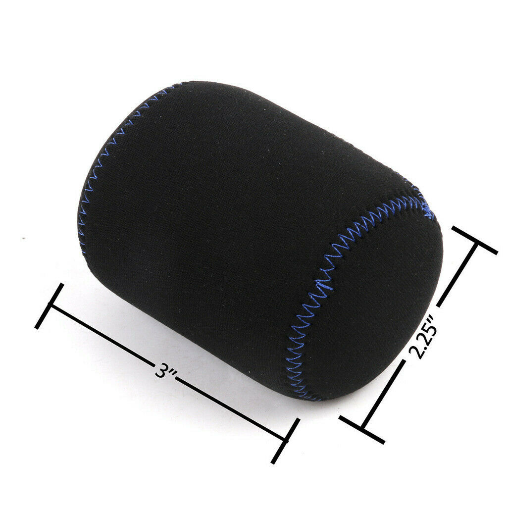 Fishing Reel Storage Drum Reel Protective Case Cover Holder Pouch Bag Black