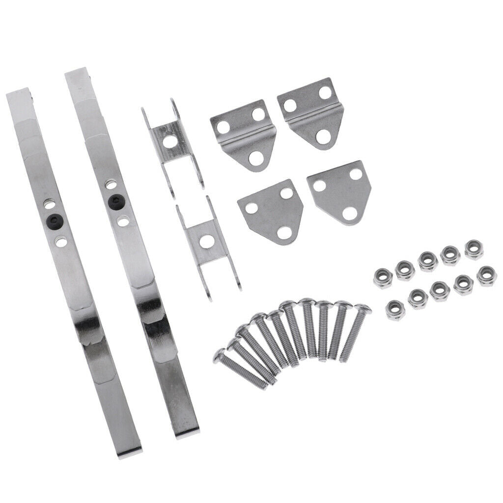 1/10 RC Cars Accessory Metal Suspension Leaf Spring Set for F350 TF1 TF2 D90