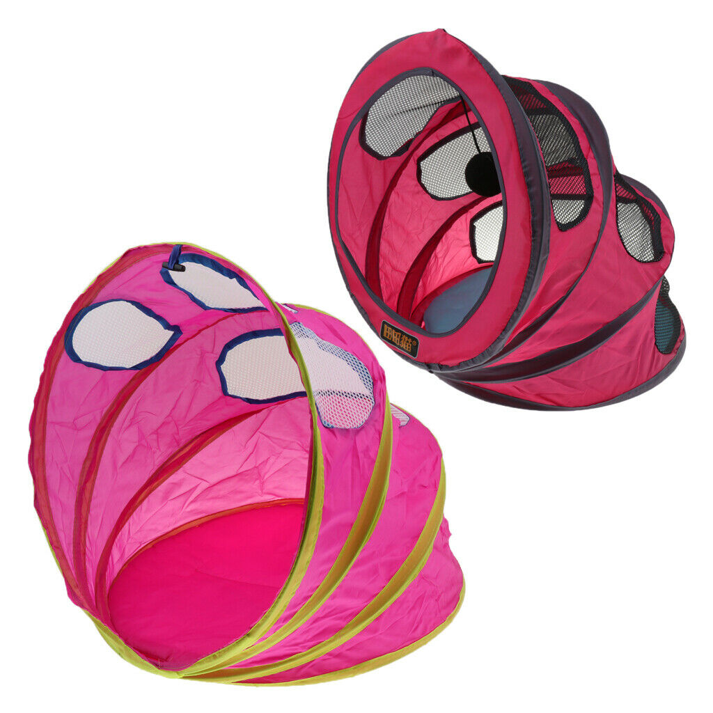 Cat Kitten Dog Puppy Tent Bed Portable Foldable For Outdoor Indoor Use S