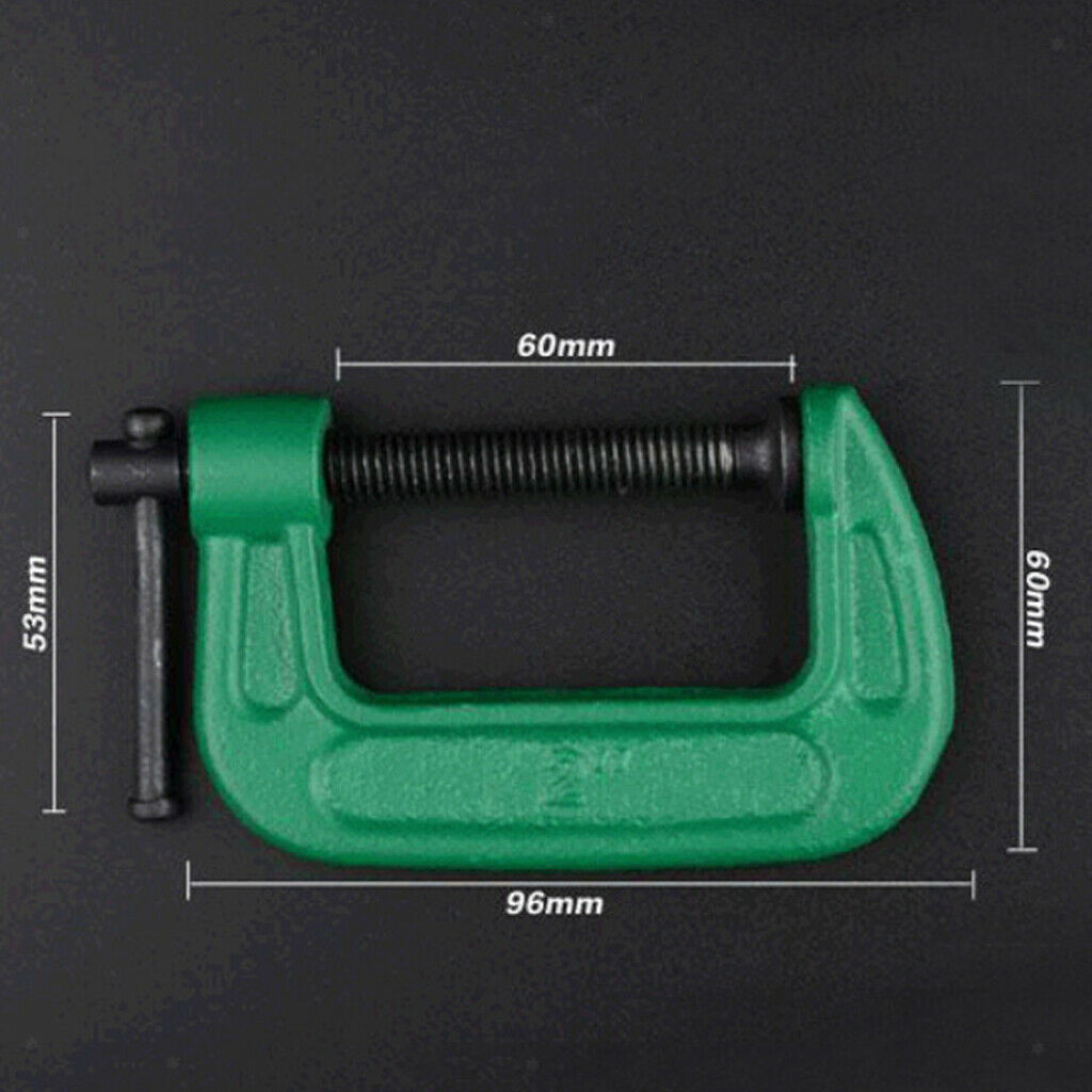 New Heavy Duty 2'' G Clamp Vice Wood Metal Steel DIY Welding Work New