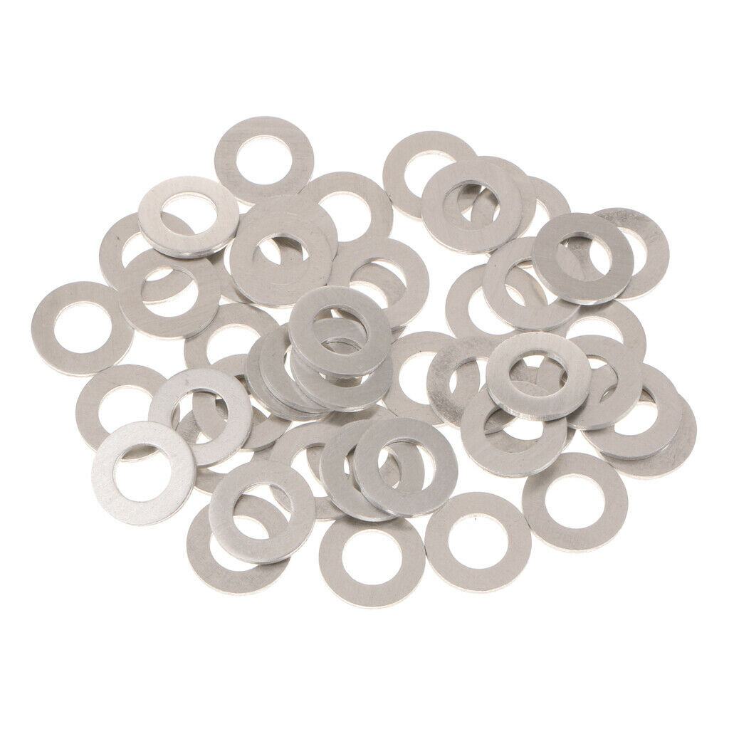 50x M12 Rubber Black Oil Drain Plug Gasket Washer Fits  90430-12027