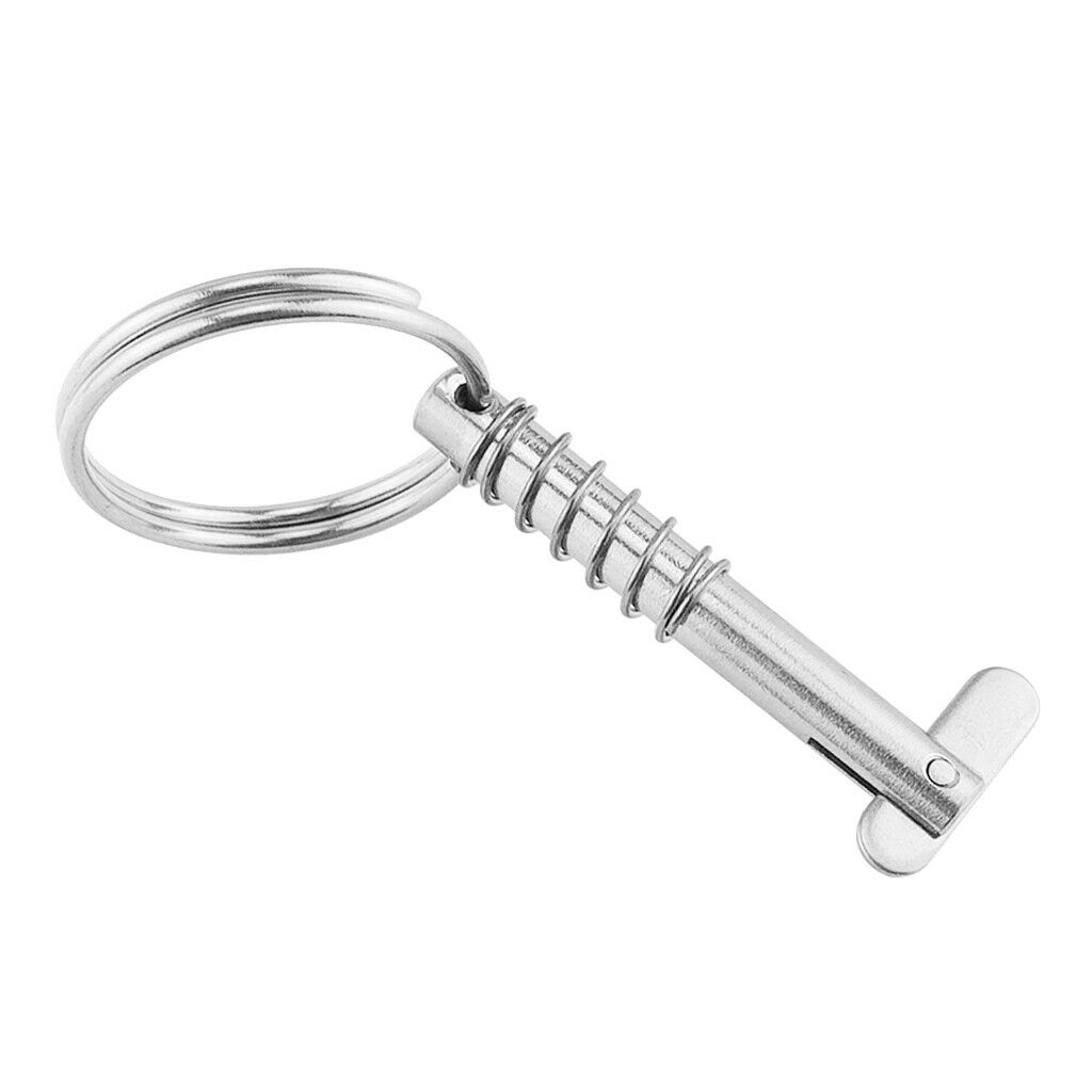 Stainless S Quick Release Pin 6.3x51mm Marine Boat Bimini Top Deck Hardware