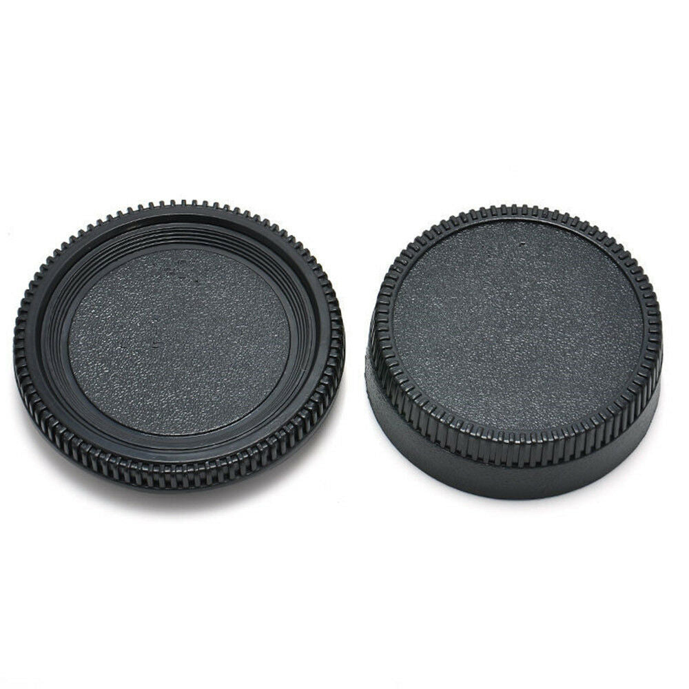 Body Front + Rear Lens Cap Cover For Nikon AF AF-S Lens DSLR SLR Camera ~