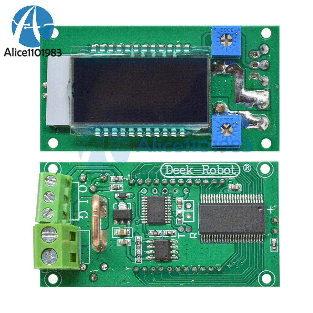 Voltage & Current LCD Display Meter Detection Ammeter Voltmeter 0-10A DC5-24V