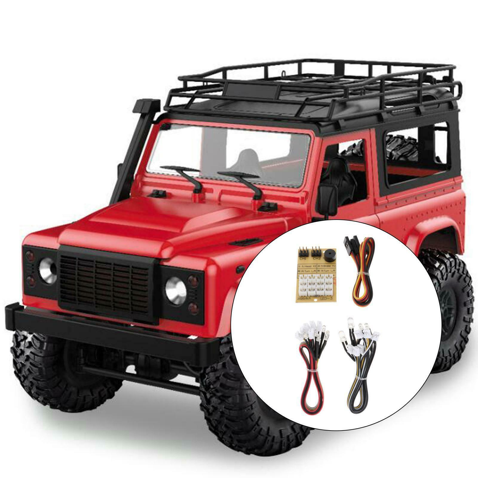 LED Light System Kit for MN86K G500 1/12 4WD Truck Lamp Group Turn Light
