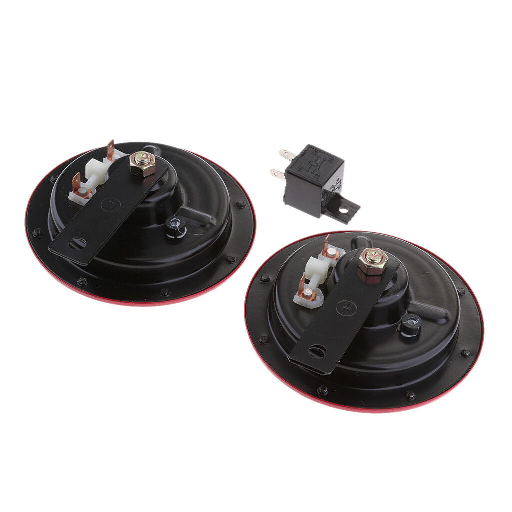 Electric Pump Air Horn Compressor Kit Twin Tone Motorcycle Car Truck