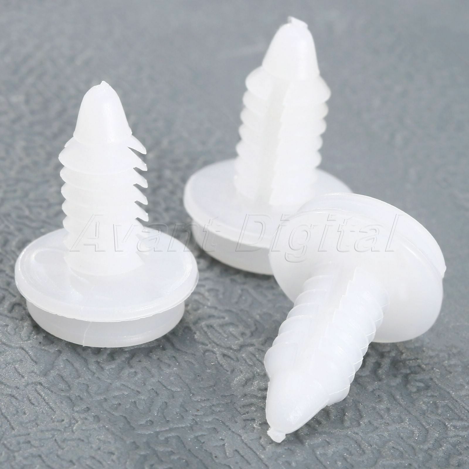 50 White Door Trim Panel Clip Nylon Retainer A19213 For Chrysler Replace 6503709