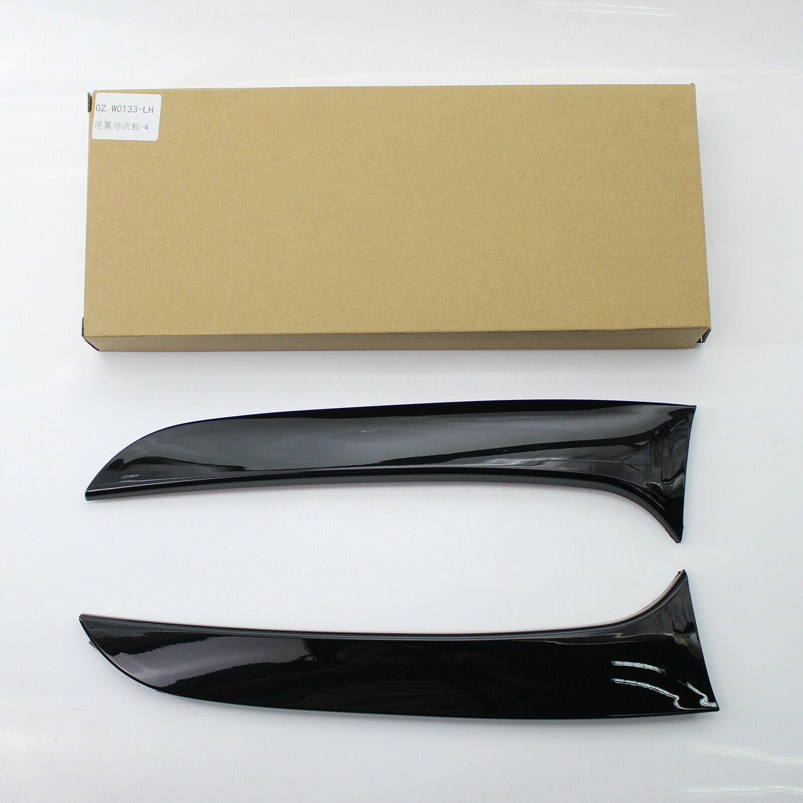 2 Pack Rear Roof Window Side Spoiler Wing Plastic for BMW 1 Series F20 F21