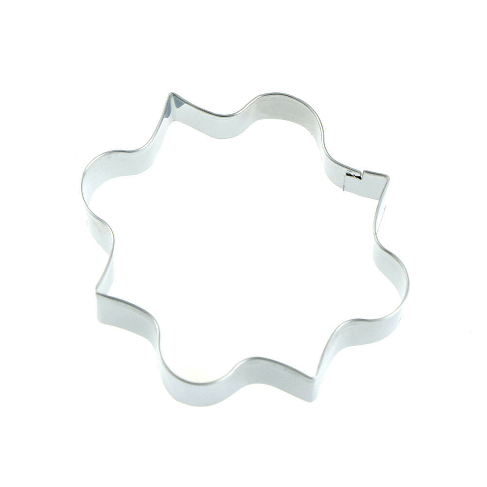 3x Stainless Steel European Pattern Cutter Mold For Cake Cookie Baking To.l8