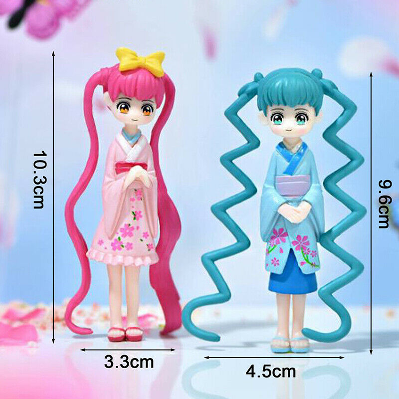 1Pc Mini Fairy Garden Kimono Girls  micro landscape Decor DIY Home DecoratioBDA