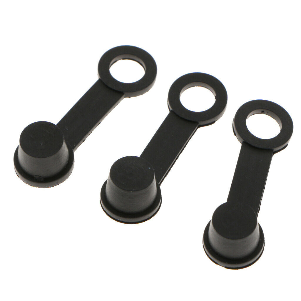 30x Brake Bleeder Valve Screw Caps Zerk Fitting Rubber Dust Black Dustproof