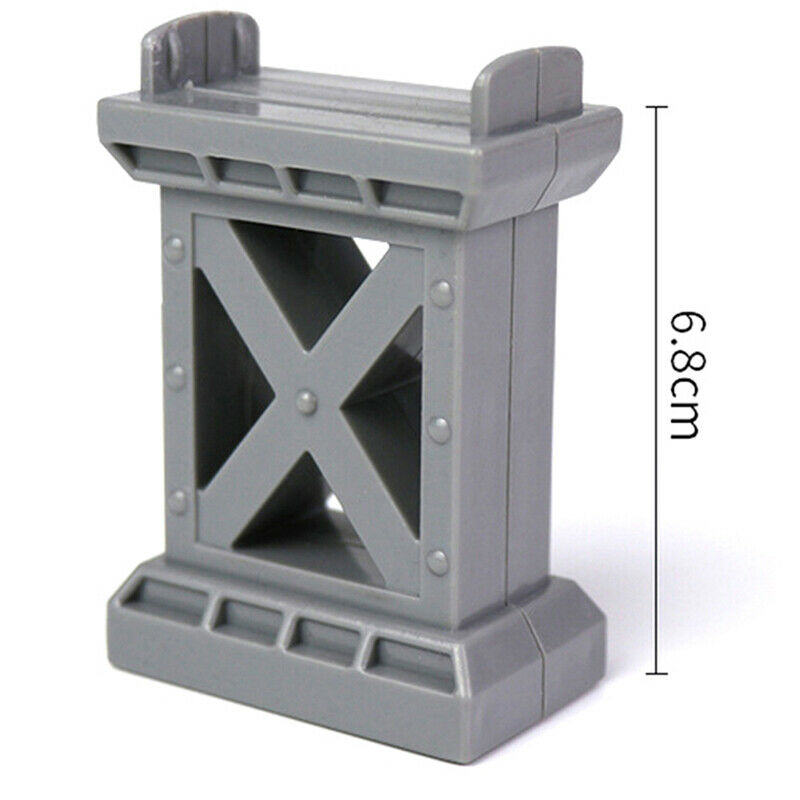 Train Bridge Pier Track Railway Accessories Compatible Major Brands Bes.l8