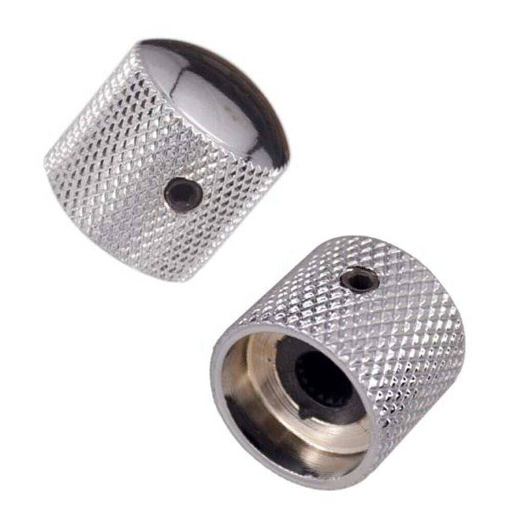 Metal Guitar Knob + Humbucking Pickup Ring Set for   Electric Guitar Accessories