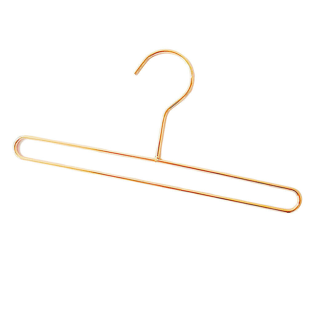 Iron Wire Clothes Hanging Closet Organizer Coat Dress Skirt Hanger,