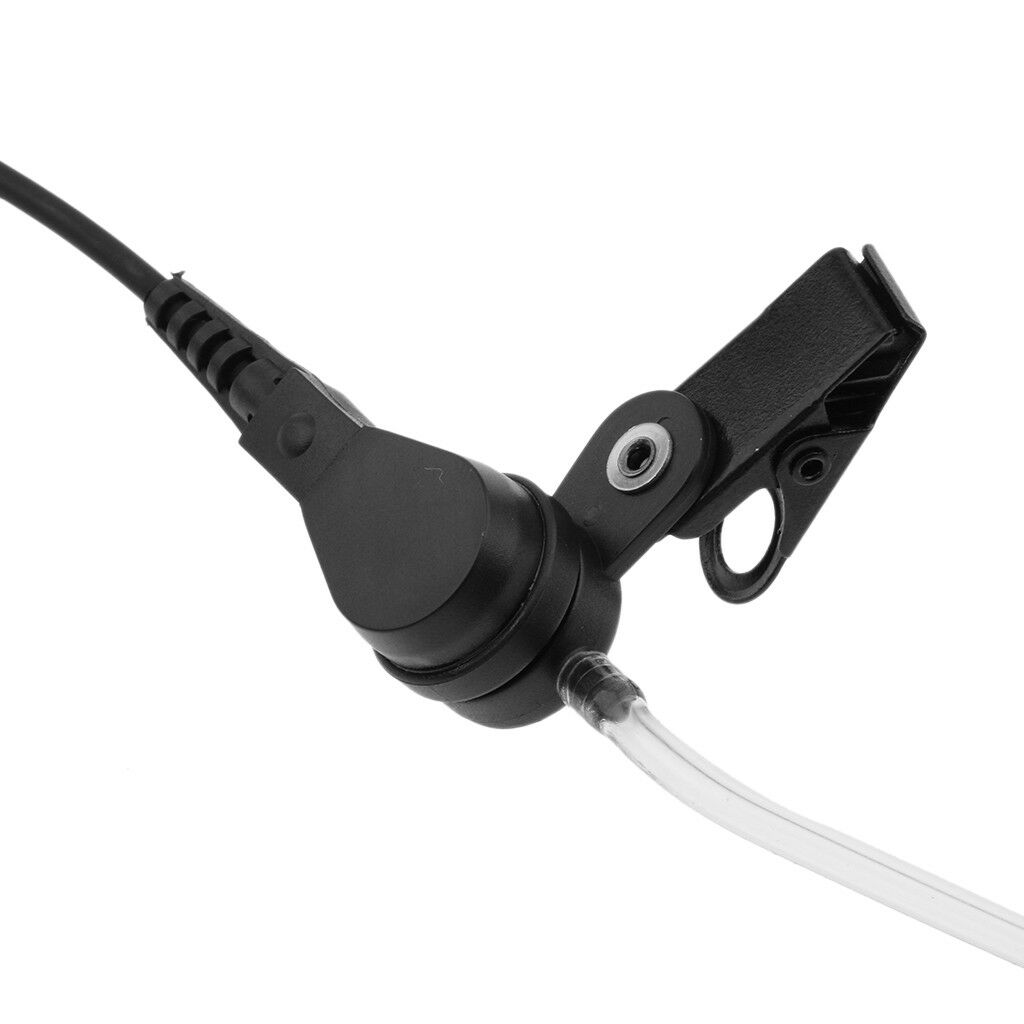 3.5mm Listen Only Acoustic Tube Earpiece Headset for Radio Speaker Mic
