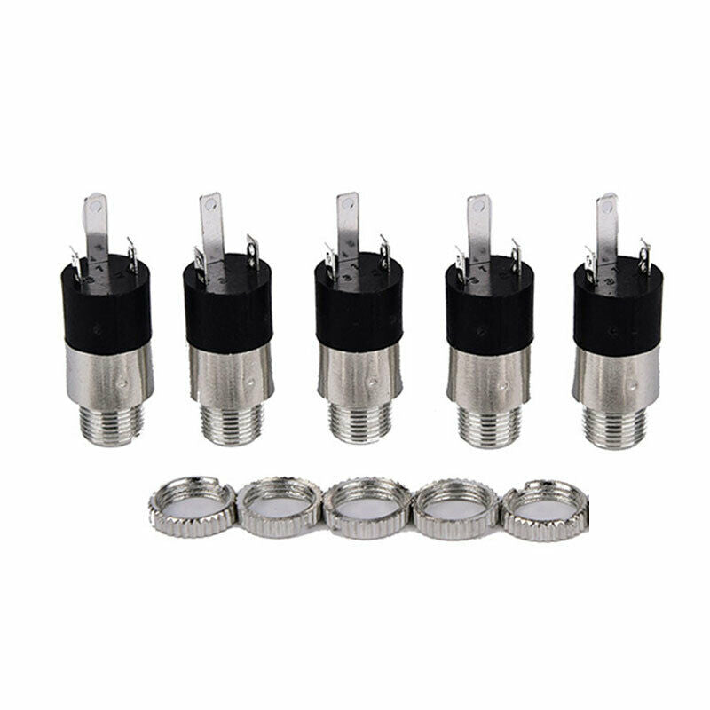5X PJ392 3.5mm Stereo Female Sockect Jack 3.5 Audio Headphone Connector Fad