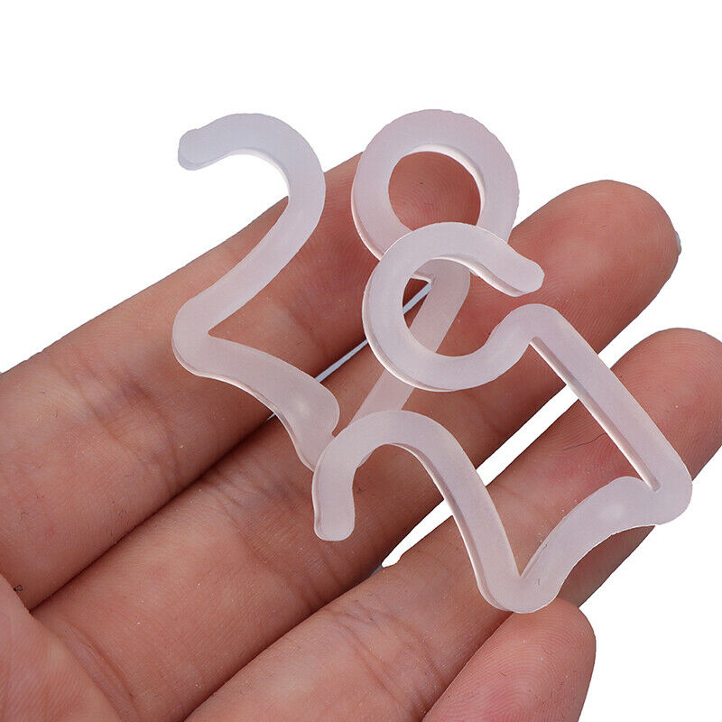 50x/set Christmas Light Clips Gutter Hang Hooks For Outside String Ligh^.l8