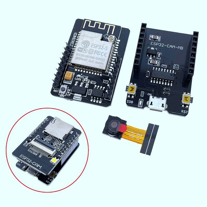 ESP32-CAM-MB USB ESP32 Serial to WiFi ESP32 CAM Development Board CH340G 5V P4H7