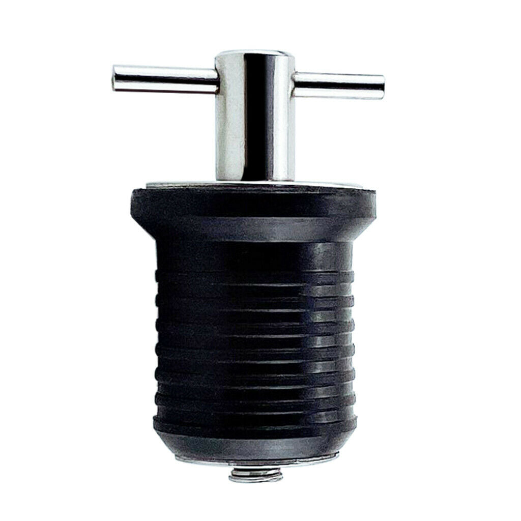 Twist Drain Plug Stopper for Marine Boats Yacht Kayak Canoe ( 1inch Diameter)