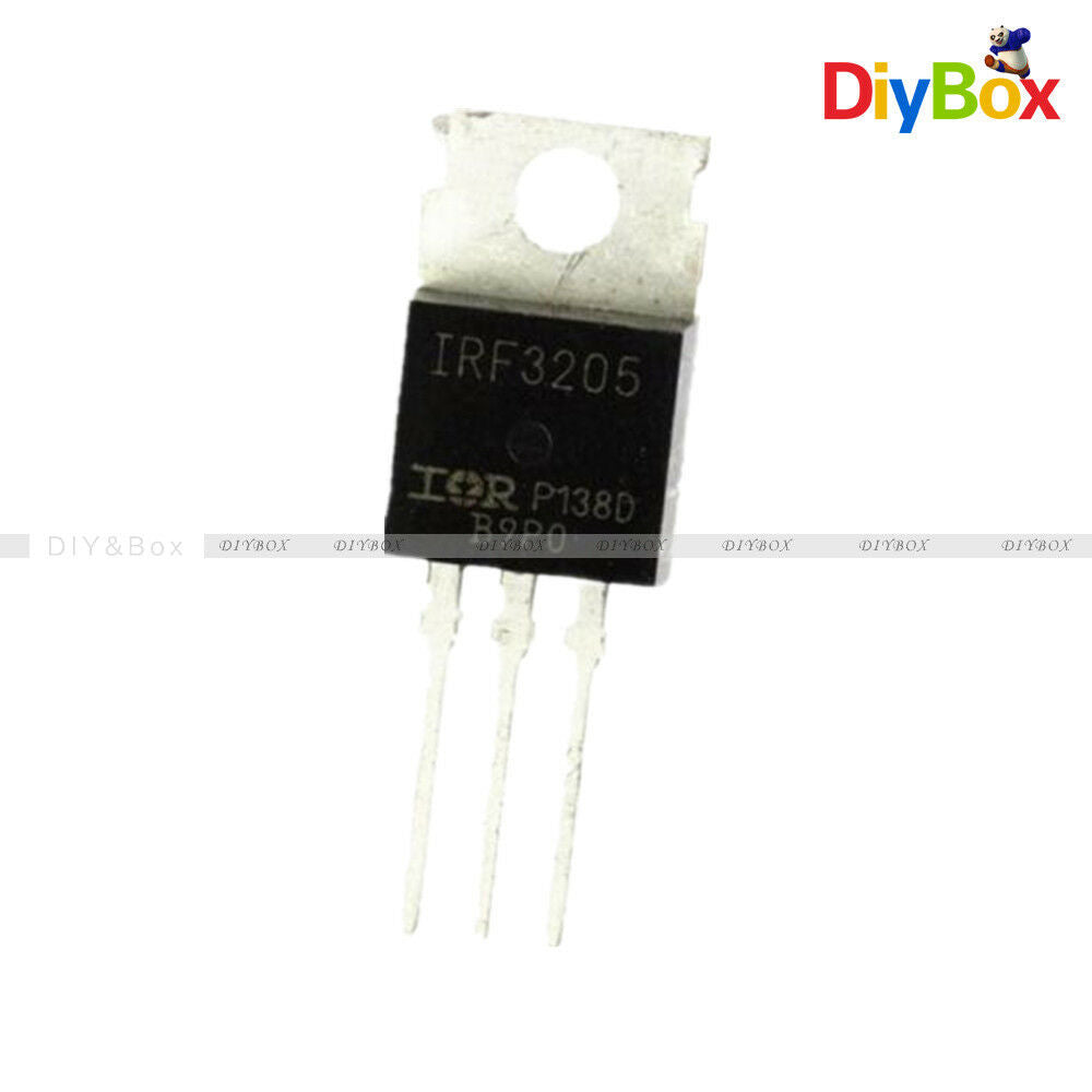 50PCS 110A 55V IRF3205 3205 N-CHANNEL MOSFET