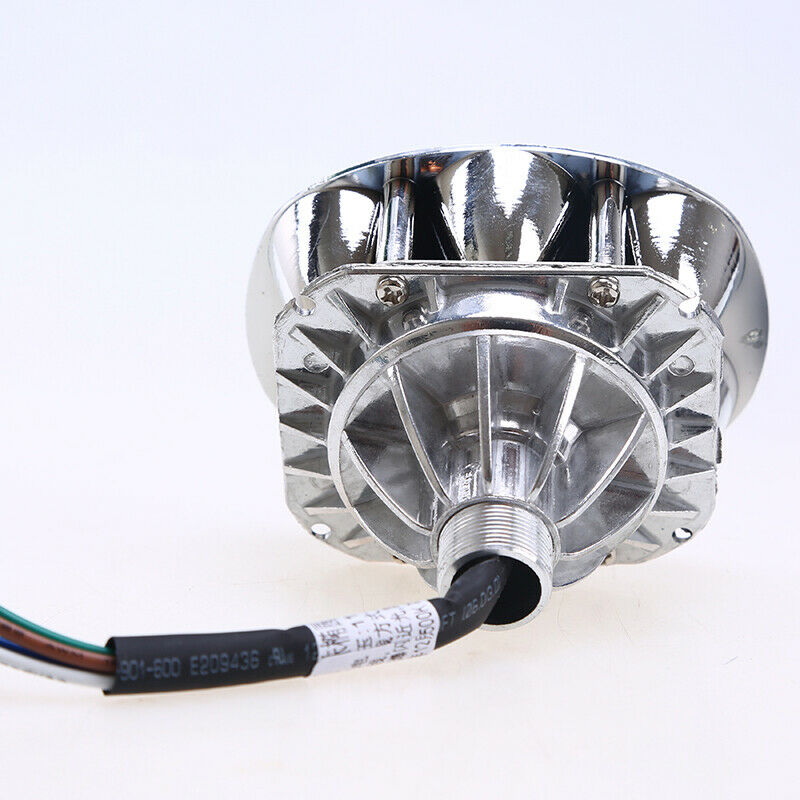 Green LED Motorcycle Elliptical Flashing Headlamp Power Headlight Replace Front