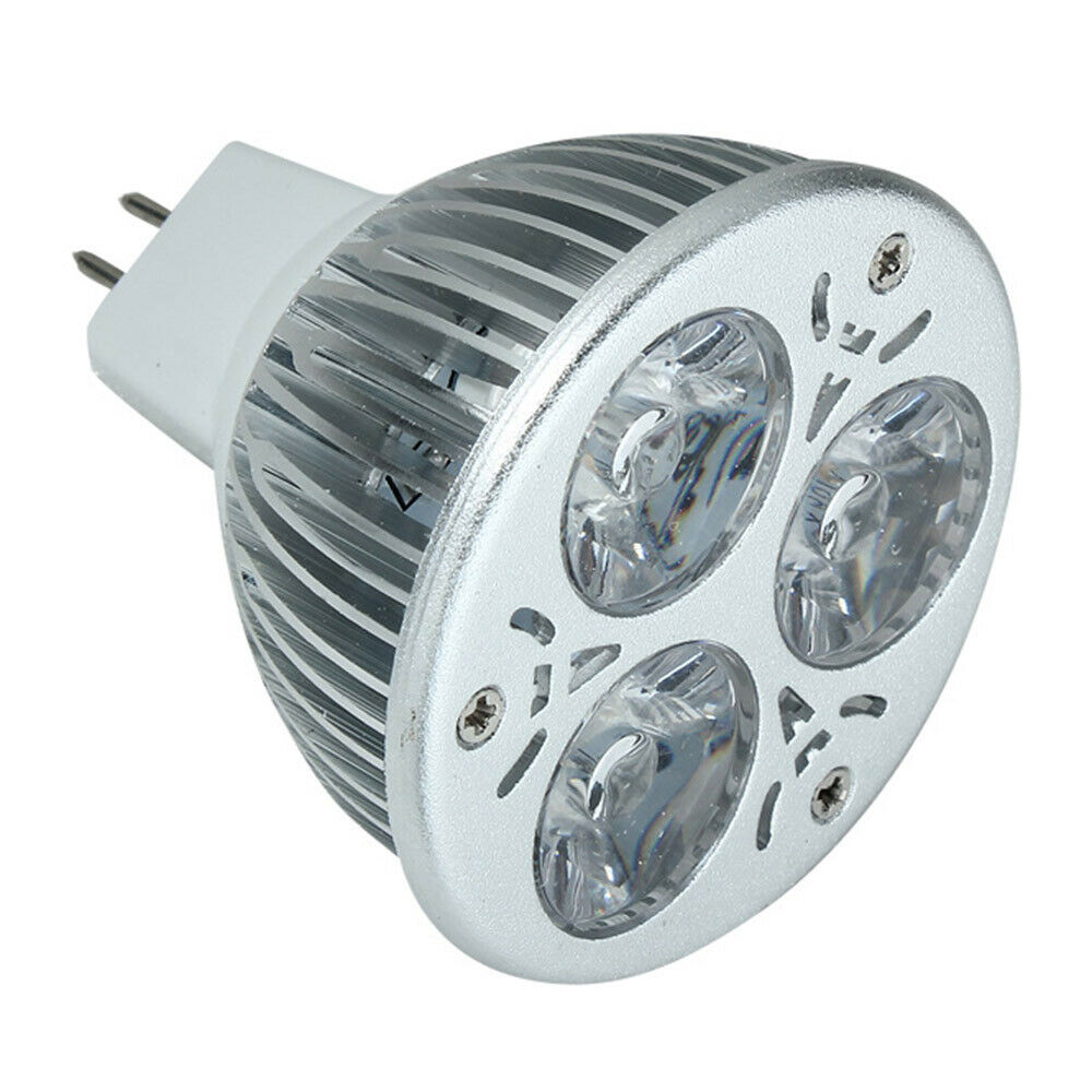 High Power 3W 3x1W MR16 UV Ultraviolet Purple Light LED Bulb Lamp 12V NEO