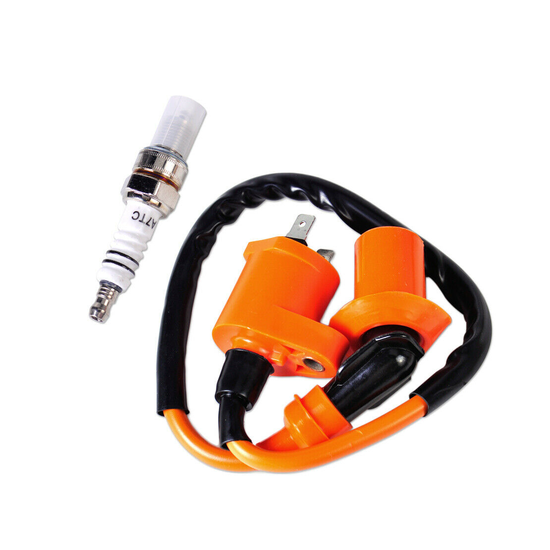 Racing Ignition Coil+Spark Plug A7TC Fit for GY6 50cc -150cc Scooter ATV An