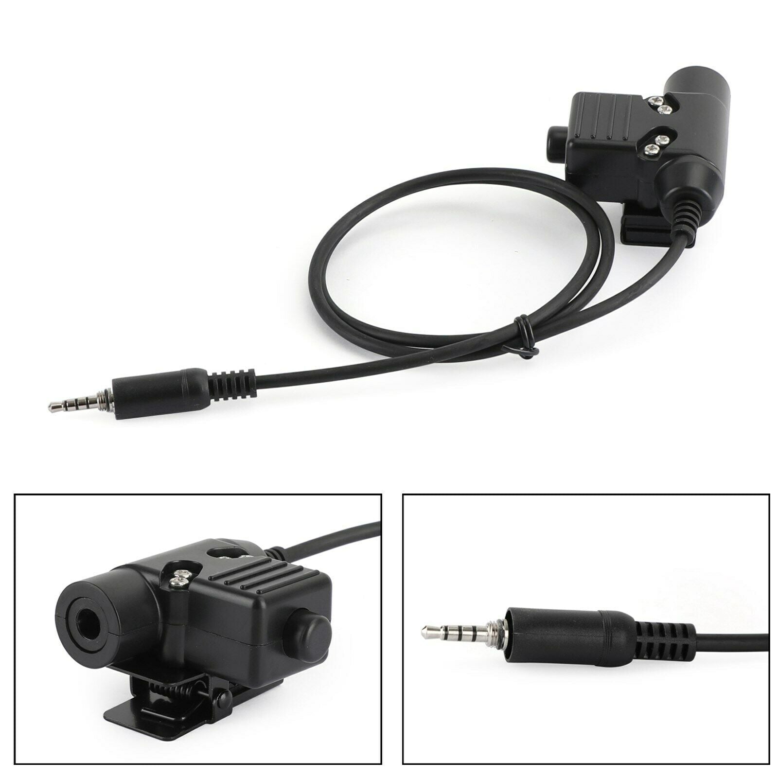 1x Walkie Talkie PTT Push-To-Talk for Yaesu VX-6R VX-7R VXA-300 FT-270 VX-700 BS