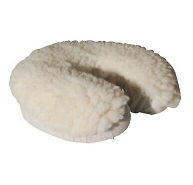 Comfortable White Massage Face Cradle Cover - Clean, Polyester Fabric for