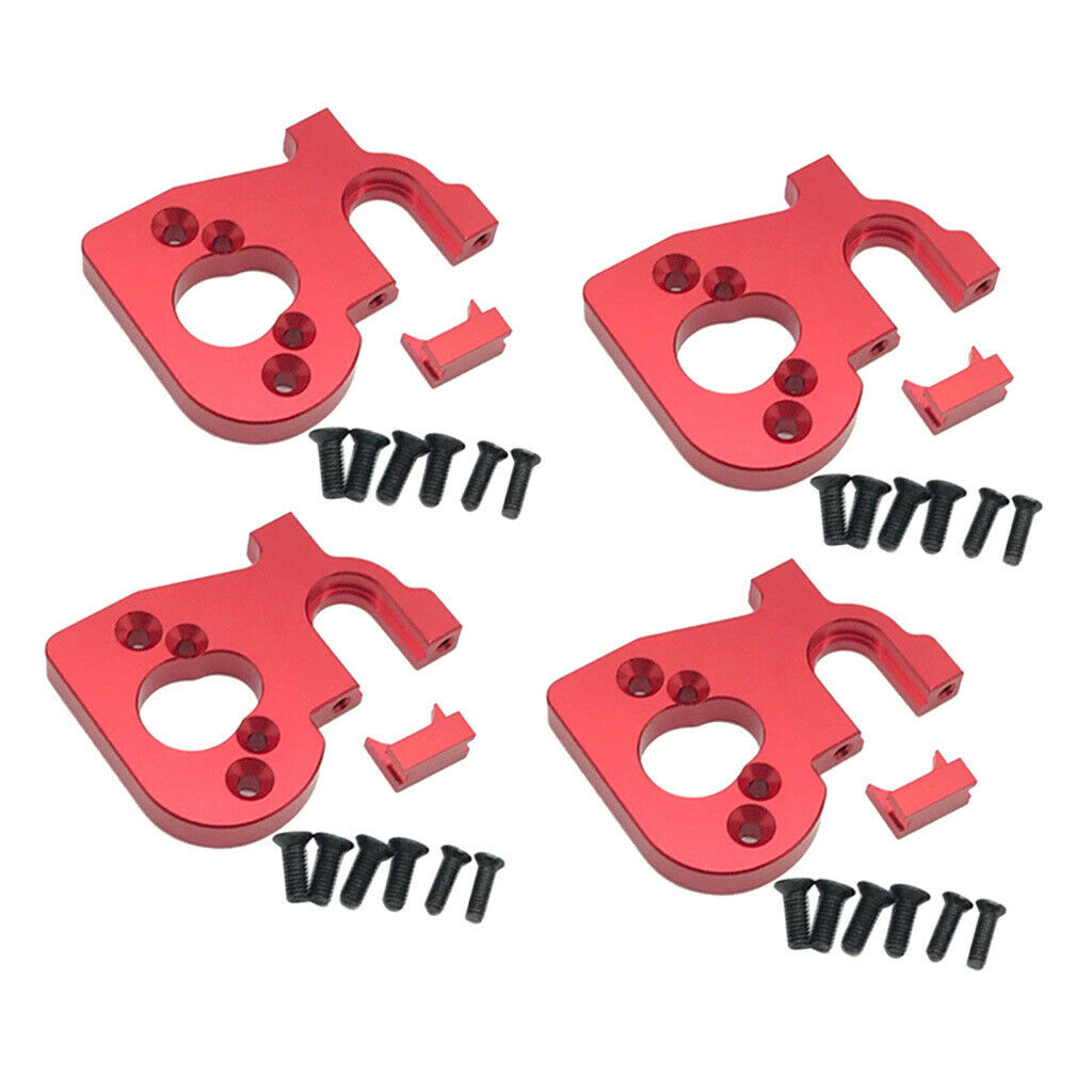 4x 1:14 RC Metal Motor Seat for WLtoys 144001 Crawler Trucks Accessories