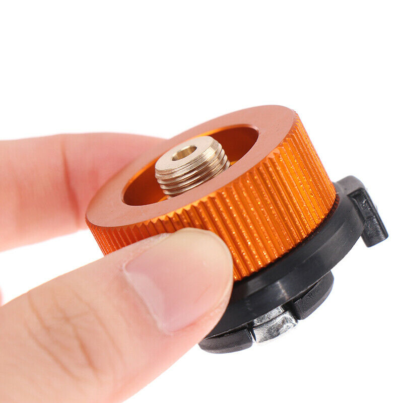 Outdoor Camping Adapter Flat Gas Valve Canister Gas Convertor Shifter Cyl.l8