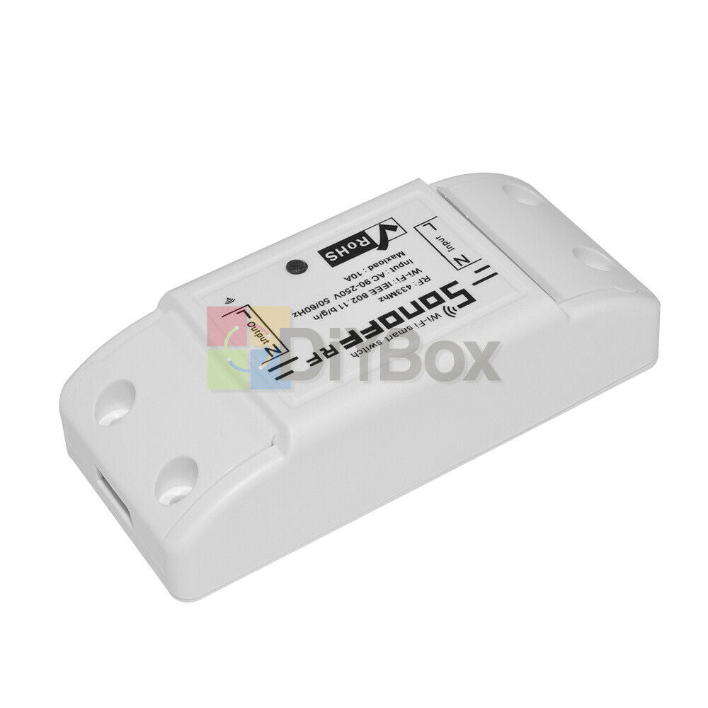 433Mhz Sonoff RF Wireless Smart Switch Module Socket For Home Applicance Remote