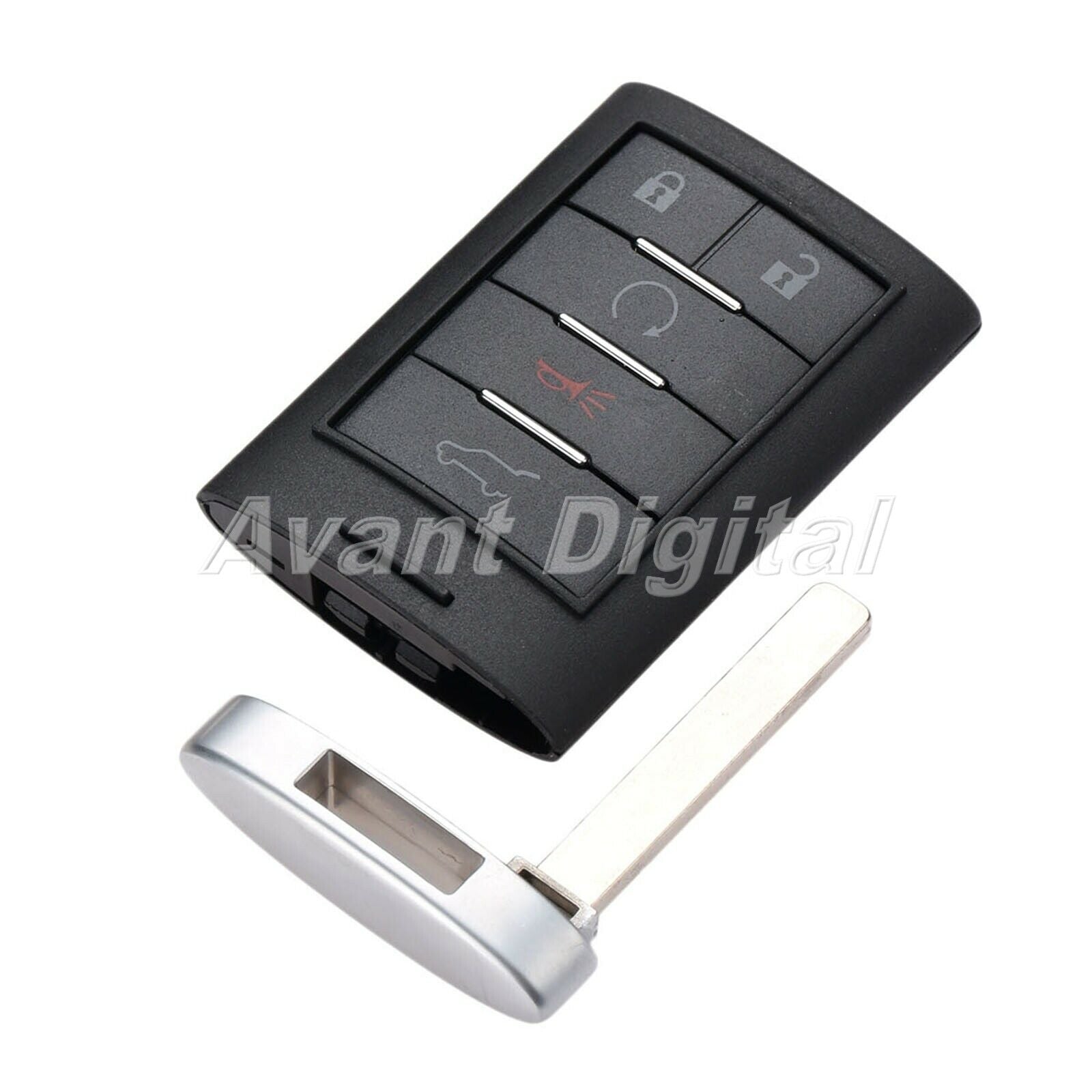1X Remote Key NBG009768T 315MHz ID46 PCF7952 Chip Fit For CADILLAC 2010-2015 SRX