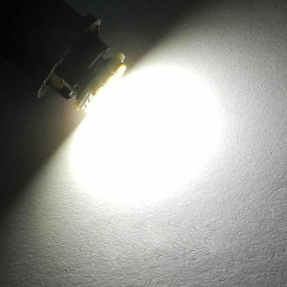 10pcs T10 2835 9SMD LED Car License Plate Light Tail Bulb 192 194 168 W5W White