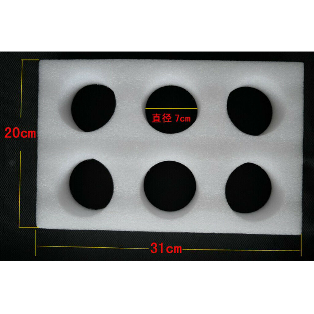 Outdoor Water Bottle Drink Cup Holder Stand Support Tray Camping for 6 Cups