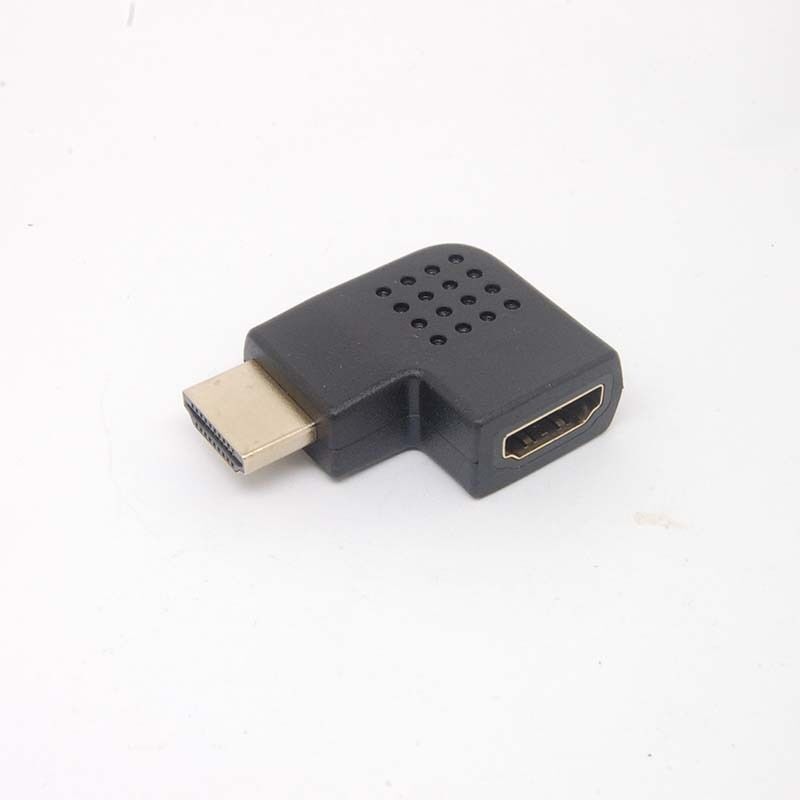 90 Degree Right Angle Male to Female Adapter Cable Connector Coupler HDMI HDTV