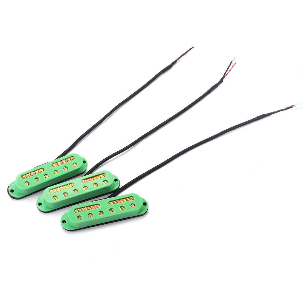 Electric Guitar Pickup Single Coil Humbucker SSS Guitar Accessories Green