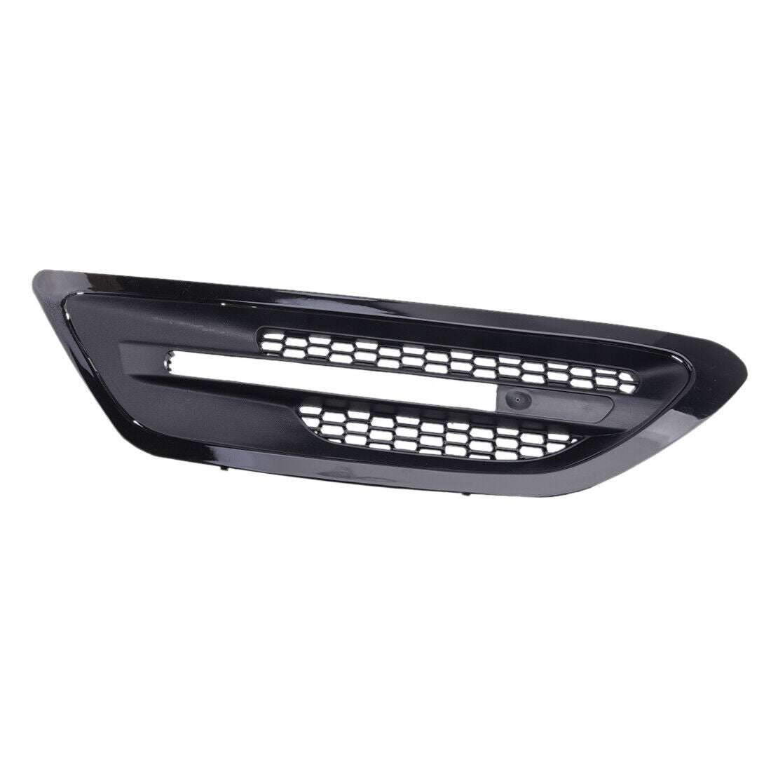 2x Gloss Black Side Fender Grille Air Vent Trim Cover Fit For BMW F10 M5 Sedan