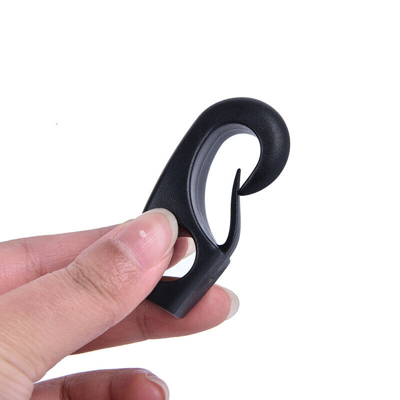 6Pcs Nylon Cord Rope Clip Hook for Kayak Bungee Rope Line Rowing Boat Hoo.l8