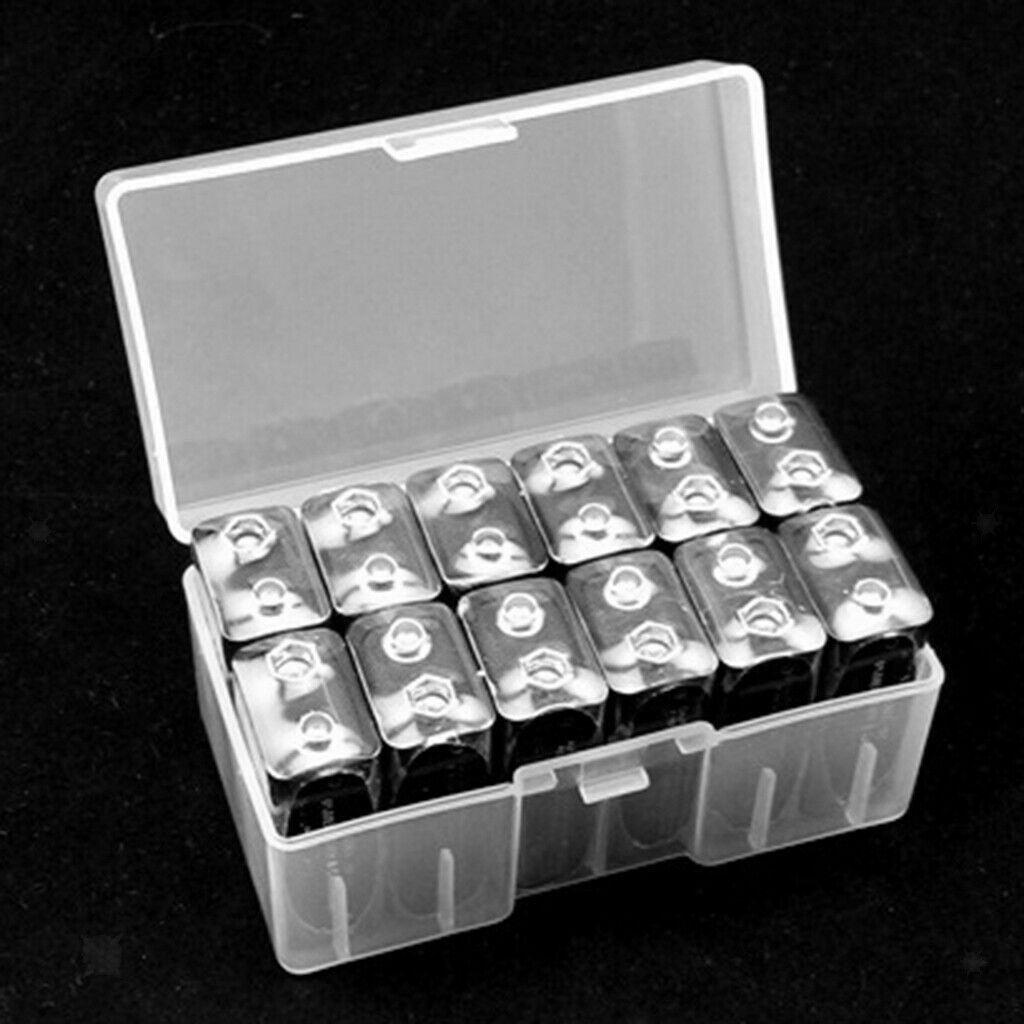 Lots 1 Battery Box Battery Holder Case Box for 9012 9V Battery Plastic