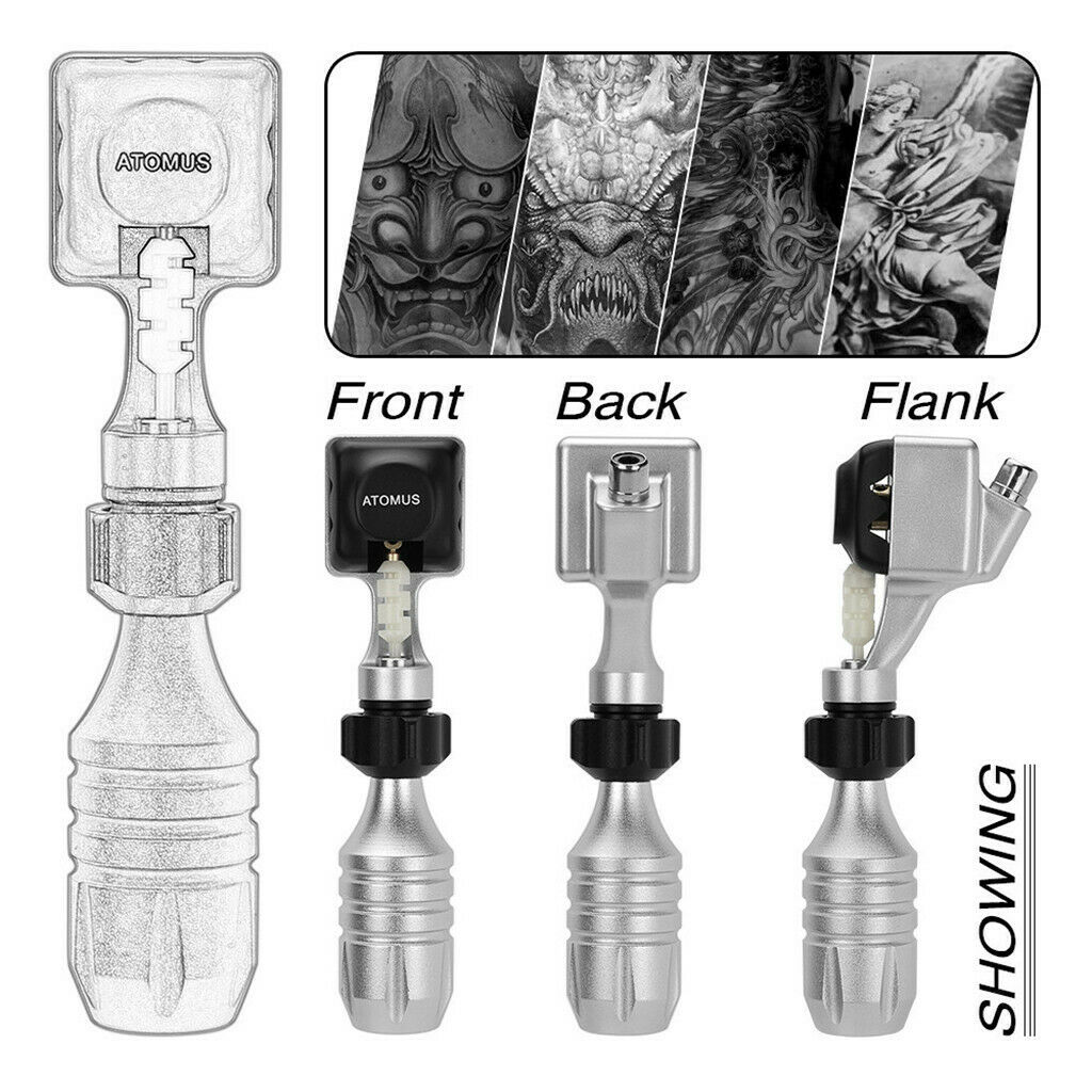 Body Art Supplies Kit Rotary Tattoo Machine with Clip Cord Elastic Bandage
