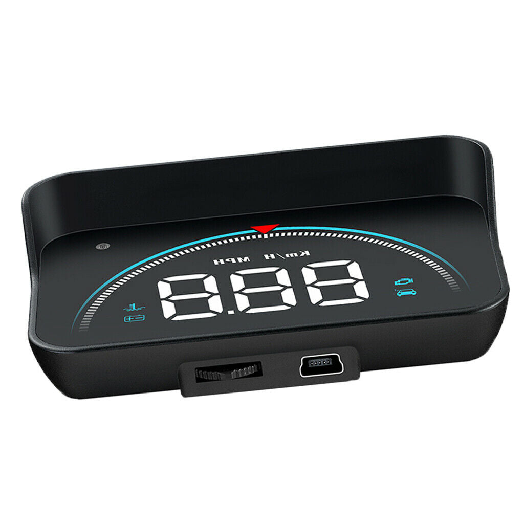 M8 Head Up Display Car Speed On-Board Computer Overspeed Warning System