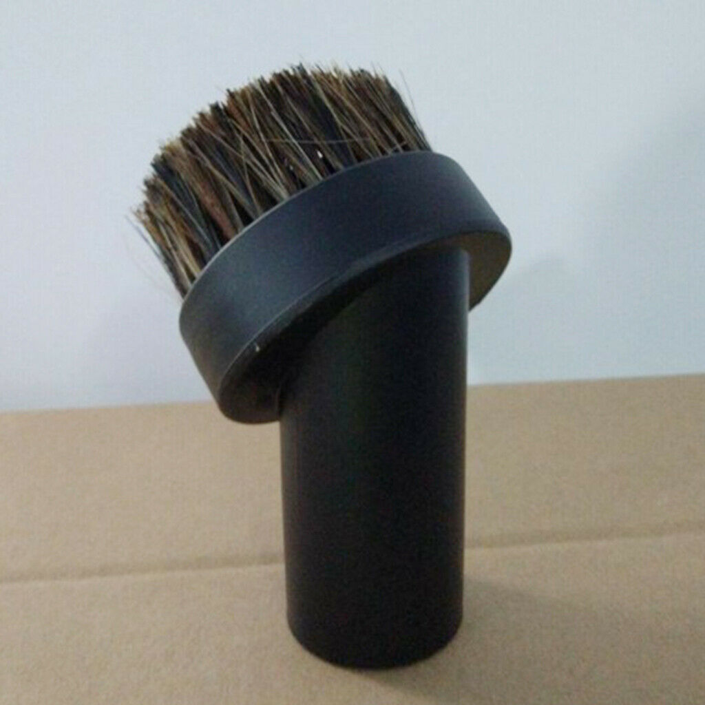 2Pcs Universal Vacuum Cleaner Round Soft Brush Connector Head -32mm Diameter
