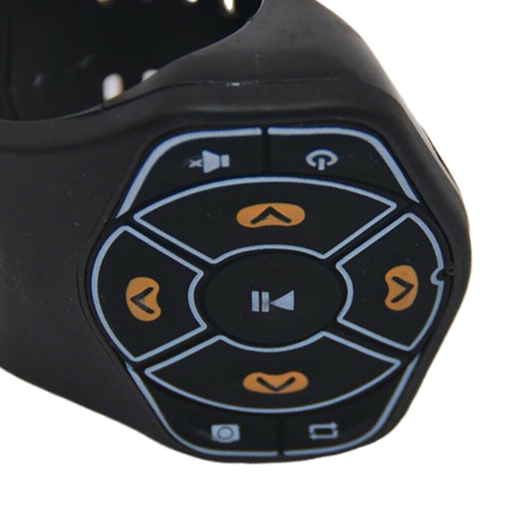 Bluetooth Remote Control Steering Wheel Media Button For  Or Android