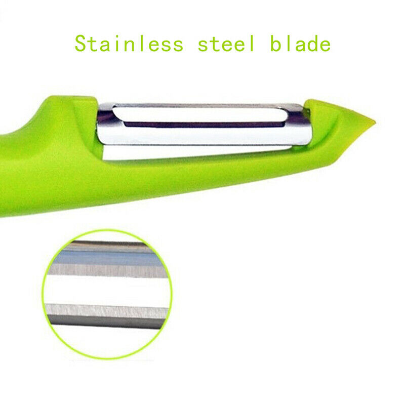 Carrot Potato peeler /vegetable fruit, food slicer cutter Stainless Steel.l8