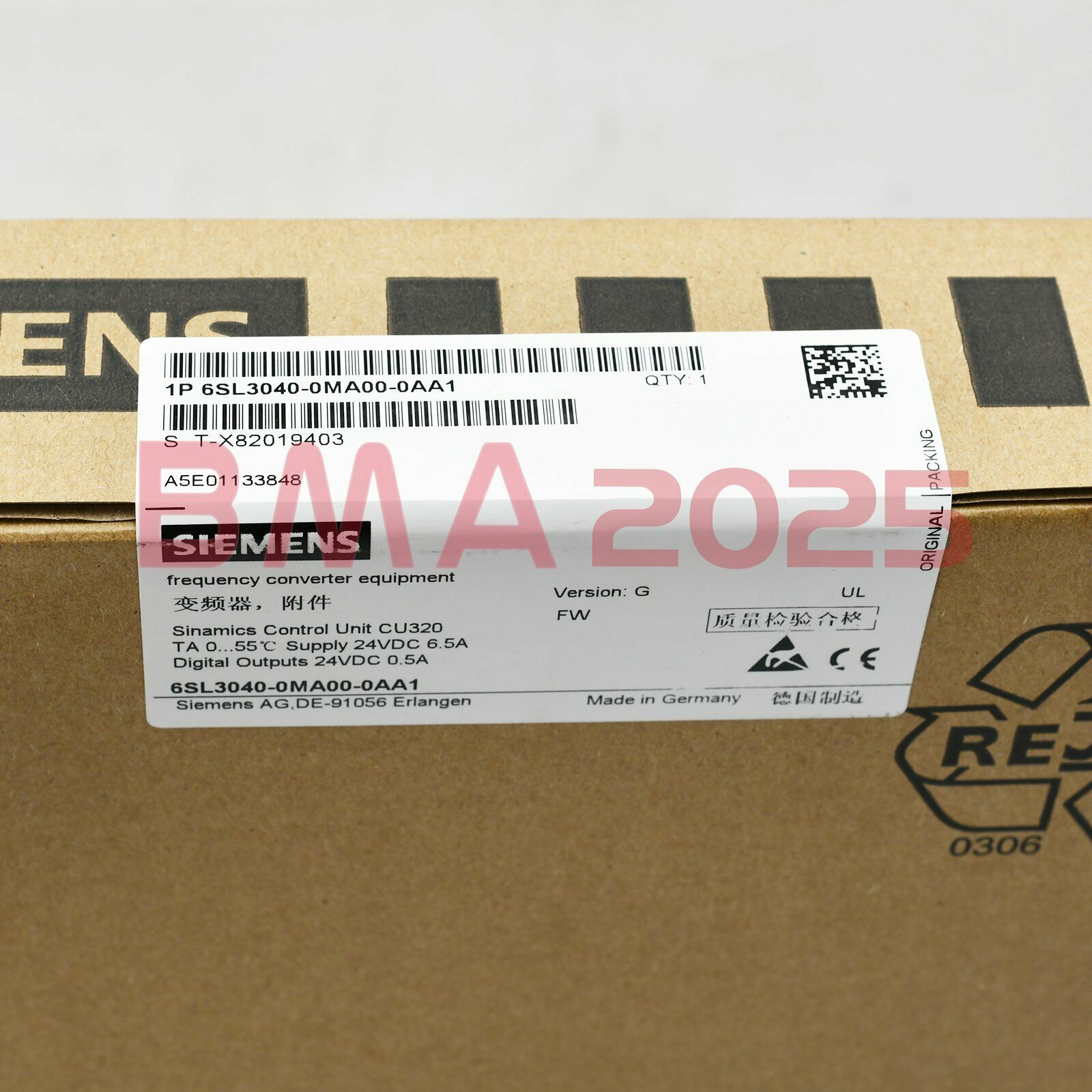 New 6SL3 040-0MA00-0AA1 6SL3040-0MA00-0AA1 1 year warranty free Ship SM9T