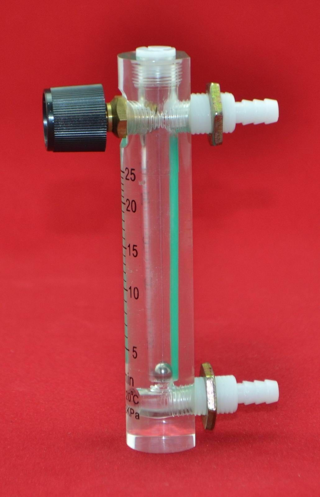 flowmeter (5-25LPM flow meter) with control  for Oxygen /air/gasLZQ-5